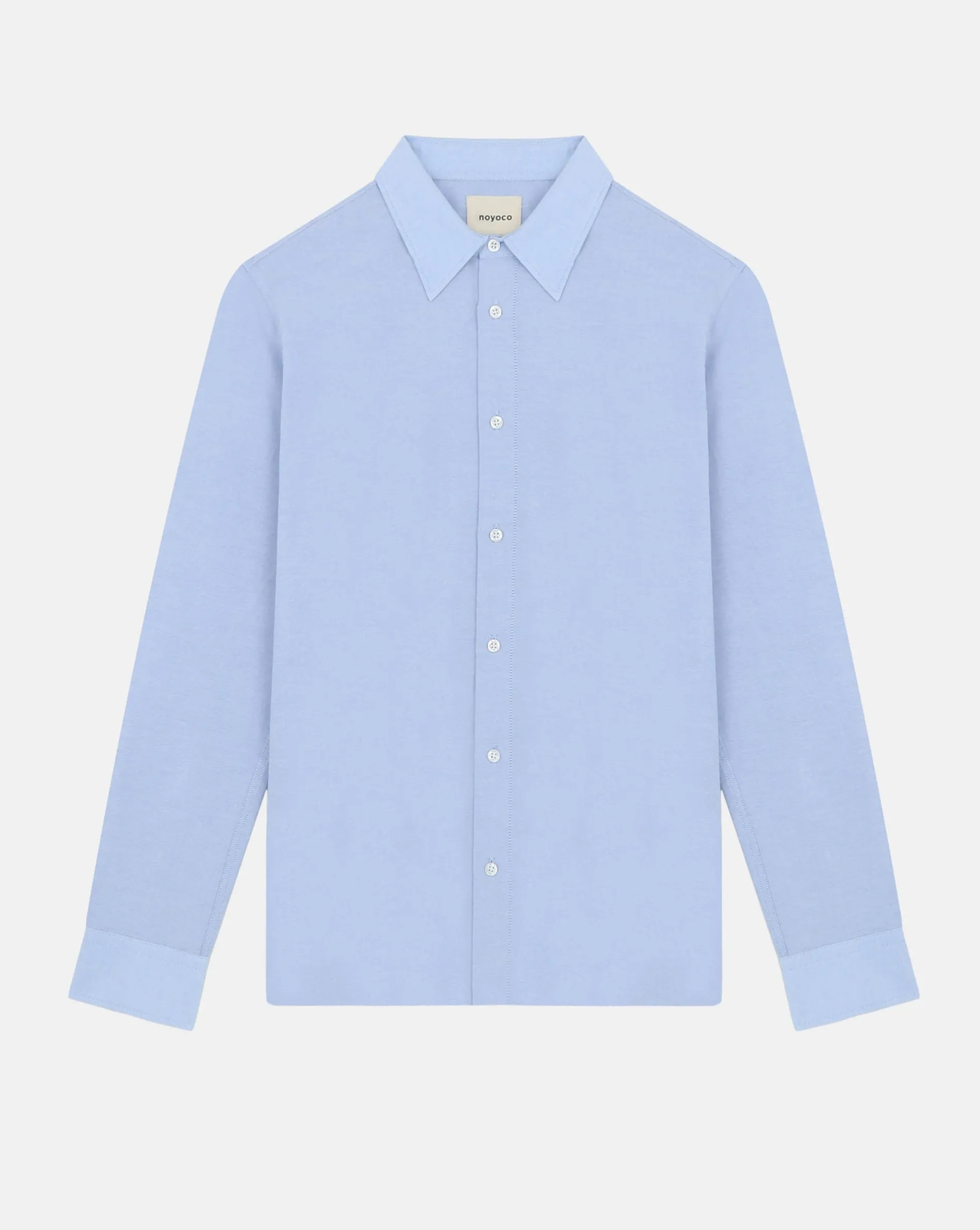 Femme NOYOCO Chemises & Surchemises | Chemises^Ontario Sky Blue Oxford