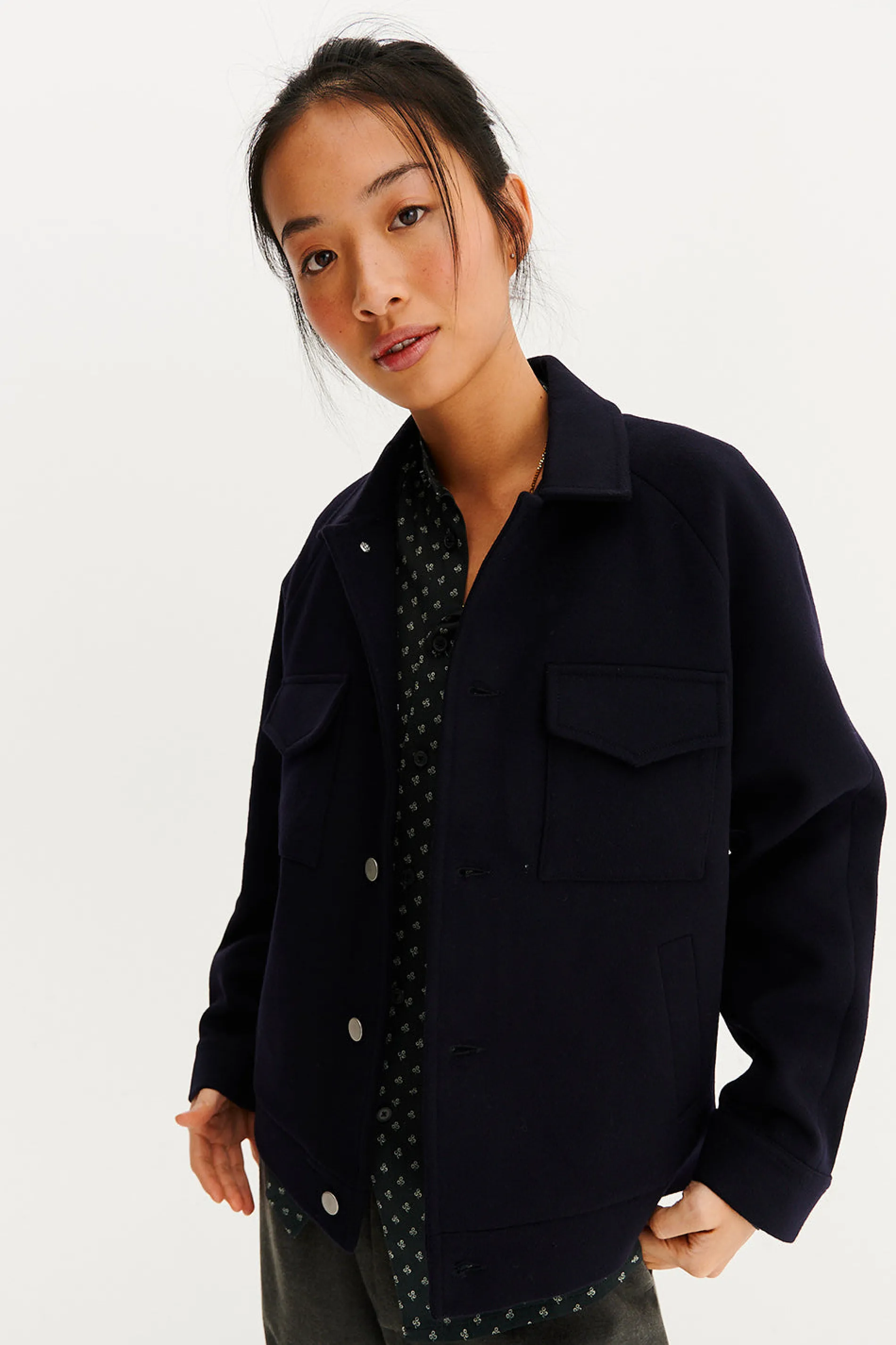 Femme NOYOCO Vestes & Blouson | Vestes & Blousons^Palma Midnight Blue