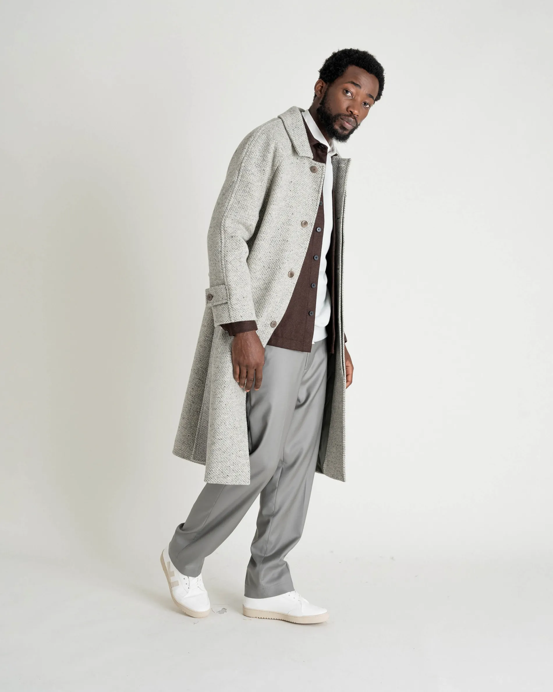 Femme NOYOCO Trench & Manteaux | Trench & Manteaux^Verlaine Grey Pepper